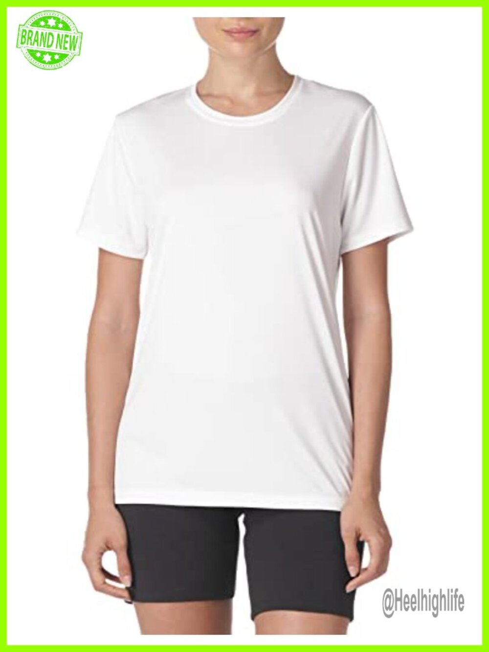 Hanes Cool Dri Performance Short Sleeve T-Shirt Moisture Wicking UPF 40+